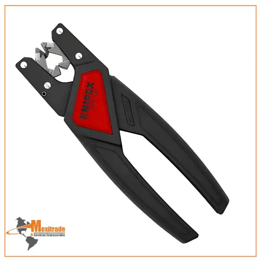 [12 64 180] KNIPEX 12 64 180 – Pinzas pelacables automáticas para cables planos, 180 mm