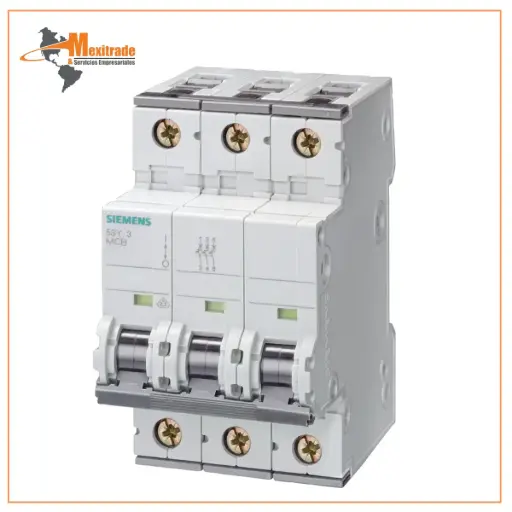 [5SY4310-7] Siemens 5SY4310-7 – Termomagnético 3P 10A curva C