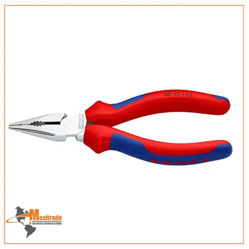 [08 25 145 SB] Knipex 08 25 145 SB – Alicate universal en punta, 145 mm, precisión y versatilidad en espacios reducidos