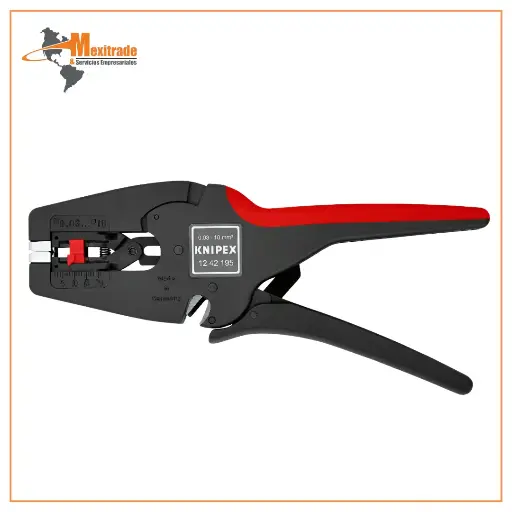 [12 42 195] Knipex 12 42 195 – Alicates para electricista de 195 mm con mangos ergonómicos