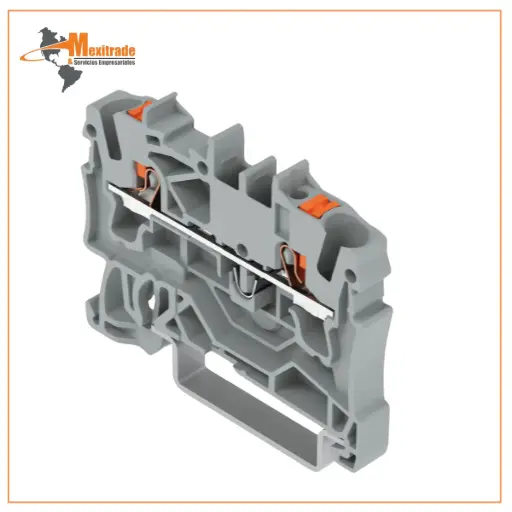[2204-1201] 2-conductor through terminal block