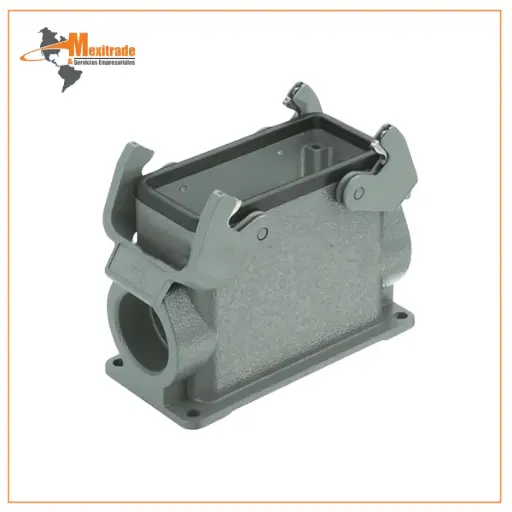 [19300100272] Conector Heavy Duty Doble Entrada M32