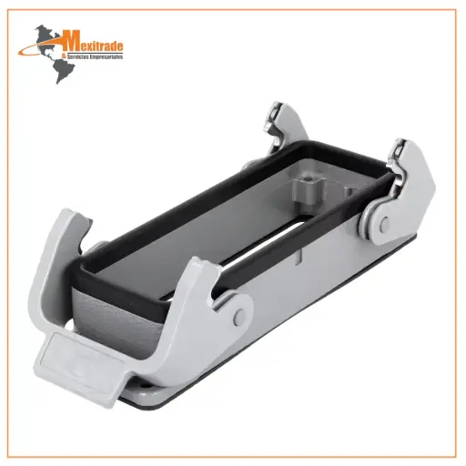 [09300240301] Base tipo panel Han 24 B doble leva Harting