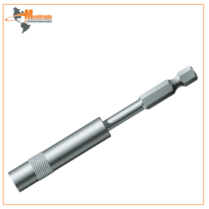 Punta Plana Wera 807/4 Z, 1/4”, con Impulsor de Poder y Manga de Guía