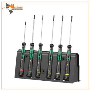 Wera Juego de 6 Piezas 2035 B Kraftform Micro Destornillador