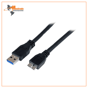 Cable Certificado 1m USB 3.0 (5Gbps) Super Speed SS Micro USB