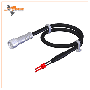 Cable de conexión con conector M8, 3 polos, 10 m C-M08F03-02X025PU10,0-ES-084763 EUCHNER