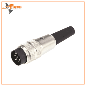 Conector Circular, Circular Industrial, Serie 680, Macho de Montaje en Cable, 7 Contactos