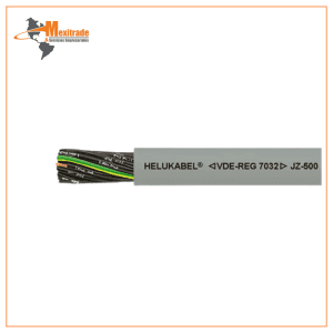 Cable; JZ-500; 5G1,5mm2; sin blindaje; 300V,500V; Cu; cuerda; gris