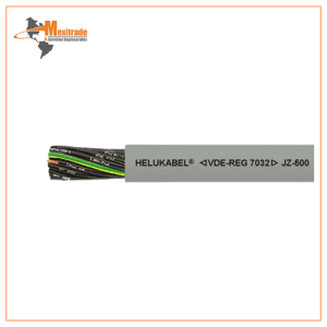 Cable; JZ-500; 4G4mm2; sin blindaje; 300V,500V; Cu; cuerda; gris