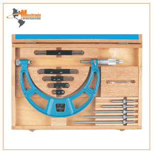 Micrómetro de exteriores analógicos 0-6"