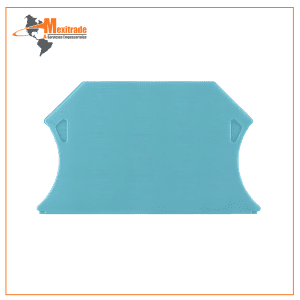 Tapa Final Weidmüller – WAP 2.5-10 BL (Color Azul)