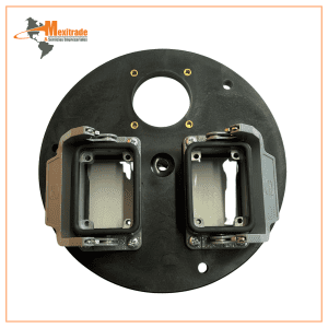 Printed Circuit Board Baseplate For Metal Connectors  on Legacy MCLs ( Baseplate Only With Latches )