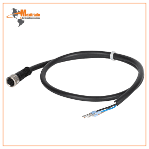 Cable de conexión con conector M8, 4 polos, 10 m C-M08F04-04X034PU10,0-ES-116050 EUCHNER