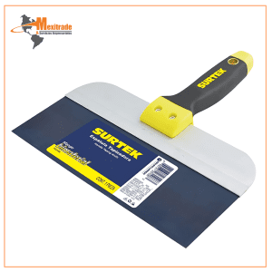 Espátula tapizadora de acero de alto carbón con mango bimaterial 12"