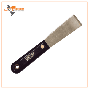 Raspador plano de latón, ancho de hoja de 1-1/4 pulg.