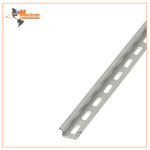 NS 15 PERF 2000MM VPE 10 - Carril simétrico perforado