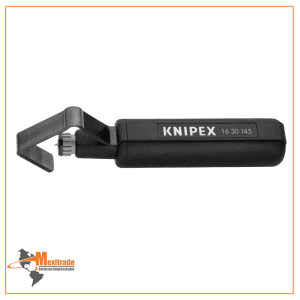 KNIPEX 16 30 145 SB – Pelacables robusto con carcasa plástica resistente a impactos, 150 mm