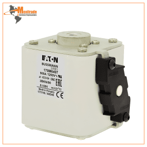 Fusible de alta velocidad, 900 A, CA 1250 V, tamaño 3, 76 x 92 x 91 mm