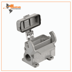 Cubierta para conector HARTING Han 16A-HSM-HC  2xM20  19 20 016 0295
