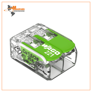 Borna de conexión con palancas para cualquier tipo de conductor máx. 4mm² WAGO