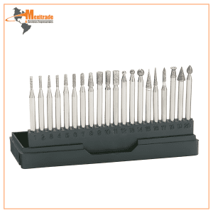 Juego de fresas de diamante económicas - Vástago de 1/8"