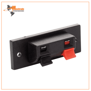 Conector 2 Terminales Tipo Push 250-582 para Conexión Rápida de Cables