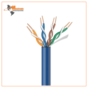 Cable UTP CAT5e CONDUMEX, color azul STEREN