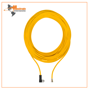Cable de Conexión Pilz – M12 Hembra Ángulo, 8 Polos, 10m