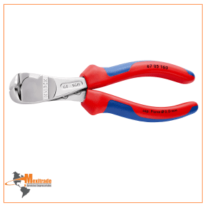 Pinza de corte frontal extra fuerte KNIPEX 67 05 160, 160 mm