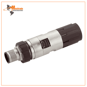 PROFIBUS FC M12 Plug PRO conector M12 con caja de metal robusta y sistema de conexión FC