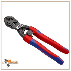 KNIPEX 71 12 200 SB – Cortapernos compacto SB CoBolt© con fundas de dos componentes, 200 mm