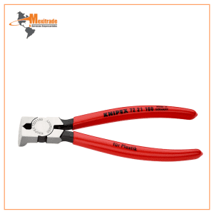 Pinza de corte diagonal profesional con recubrimiento plástico para mayor seguridad