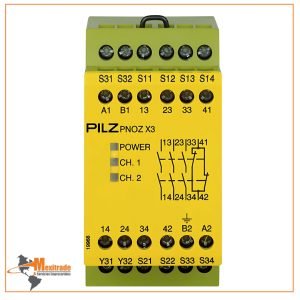 PNOZ X3 24VAC 24VDC 3n/o 1n/c 1so