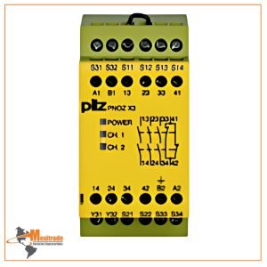 PNOZ X3 120VAC 24VDC 3n/o 1n/c 1so