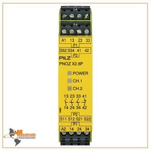 PNOZ X2.8P 24VACDC 3n/o 1n/c