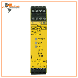 PNOZ X2P 24 VAC/DC 2 NA Relevador de Seguridad