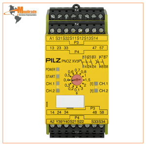 PNOZ XV3P 3/24 VDC 3n/o 2n/o t Relevador de Seguridad