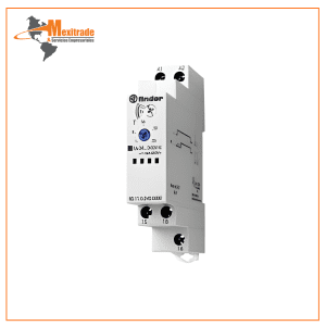 FINDER TIMER ON-DELAY 16A 1P2T 12-240VAC/DC P/RIEL