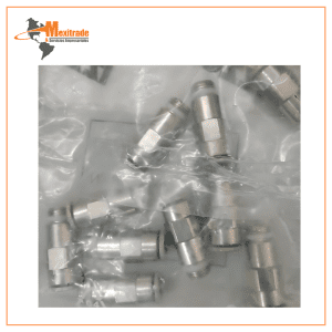 S6510 6-1/8-LF RACOR RECTO C/VALVULA CHE