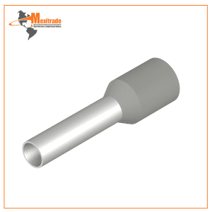 Terminal Tubular Aislada H 4/20 D Gris – 4 mm²