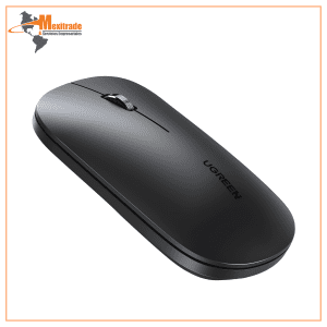 UGREEN Mouse Inalámbrico Bluetooth y USB 2.4G Silencioso hasta 4000 DPI