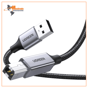 Cable USB 2.0 Tipo A a Tipo B de Nylon Largo – UGREEN 90560