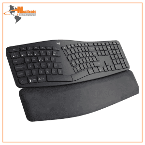 Logitech Ergo K860 – Teclado Inalámbrico Ergonómico Partido Bluetooth/USB Negro