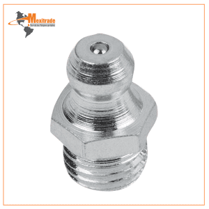 Boquilla de Engrase Recta DIN 71412 – M08x1, Forma A, NORELEM 97940-1108100