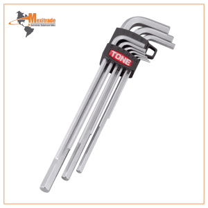 LLAVE HEXAGONAL LARGA 9 ESPACIOS