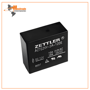 Relé de Propósito General – DPST, 12A, 24V DC