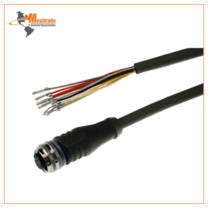 Cable de alimentación y E/S para actuadores y sensores C-L12FG-S-5m-PUR