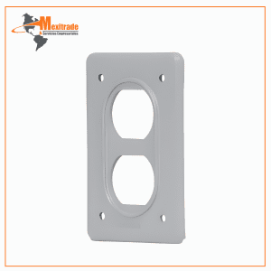 Tapa Crouse-Hinds DS23G | Para Contacto Dúplex - Serie Rectangular