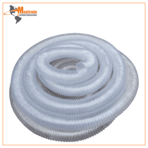 Ducto Manguera Flexible PVC 2 Pulgadas – 5 Metros (Transparente)